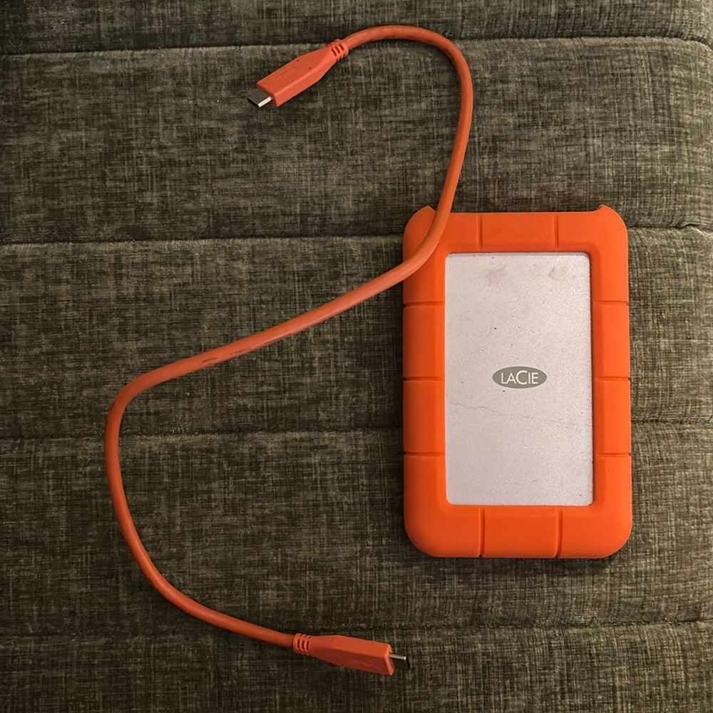 Lacie 2 Tb External Hard Drive